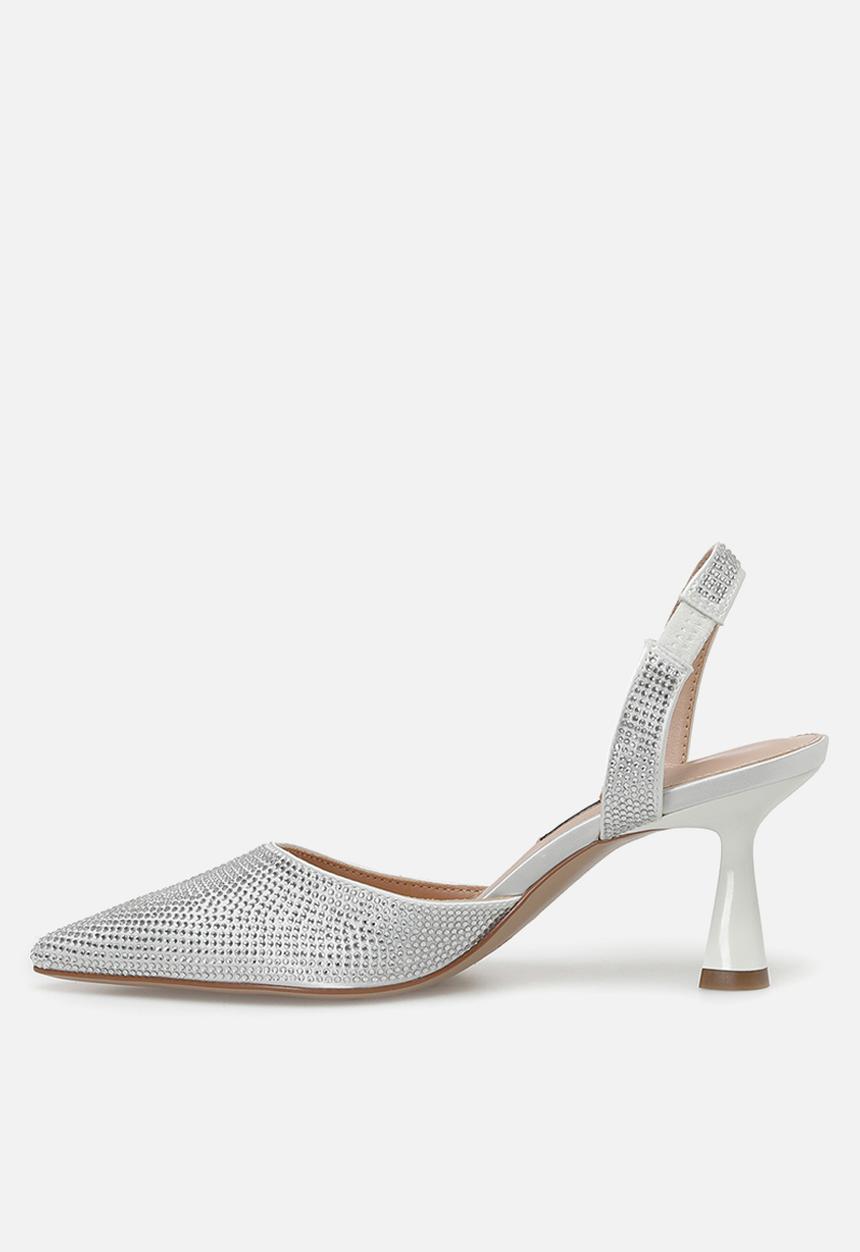 Nine West - Kena court heel - off white