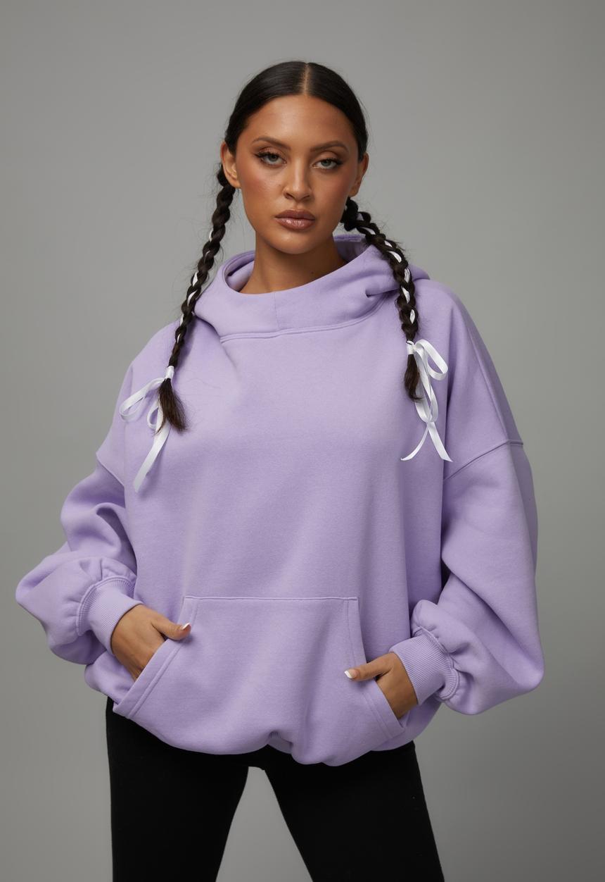 Factorie - Boxy hoodie - lavender