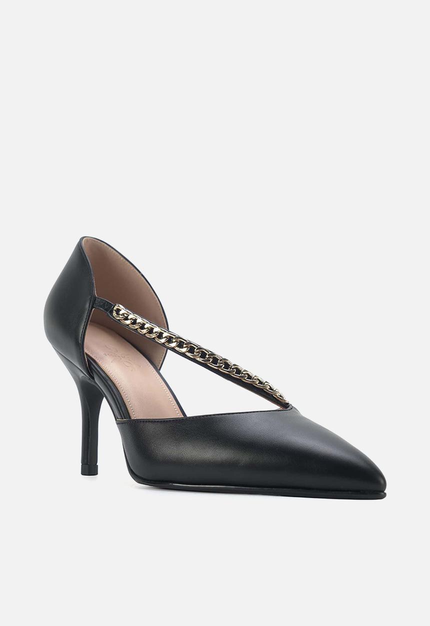 Nine West - Reynan court heel - black