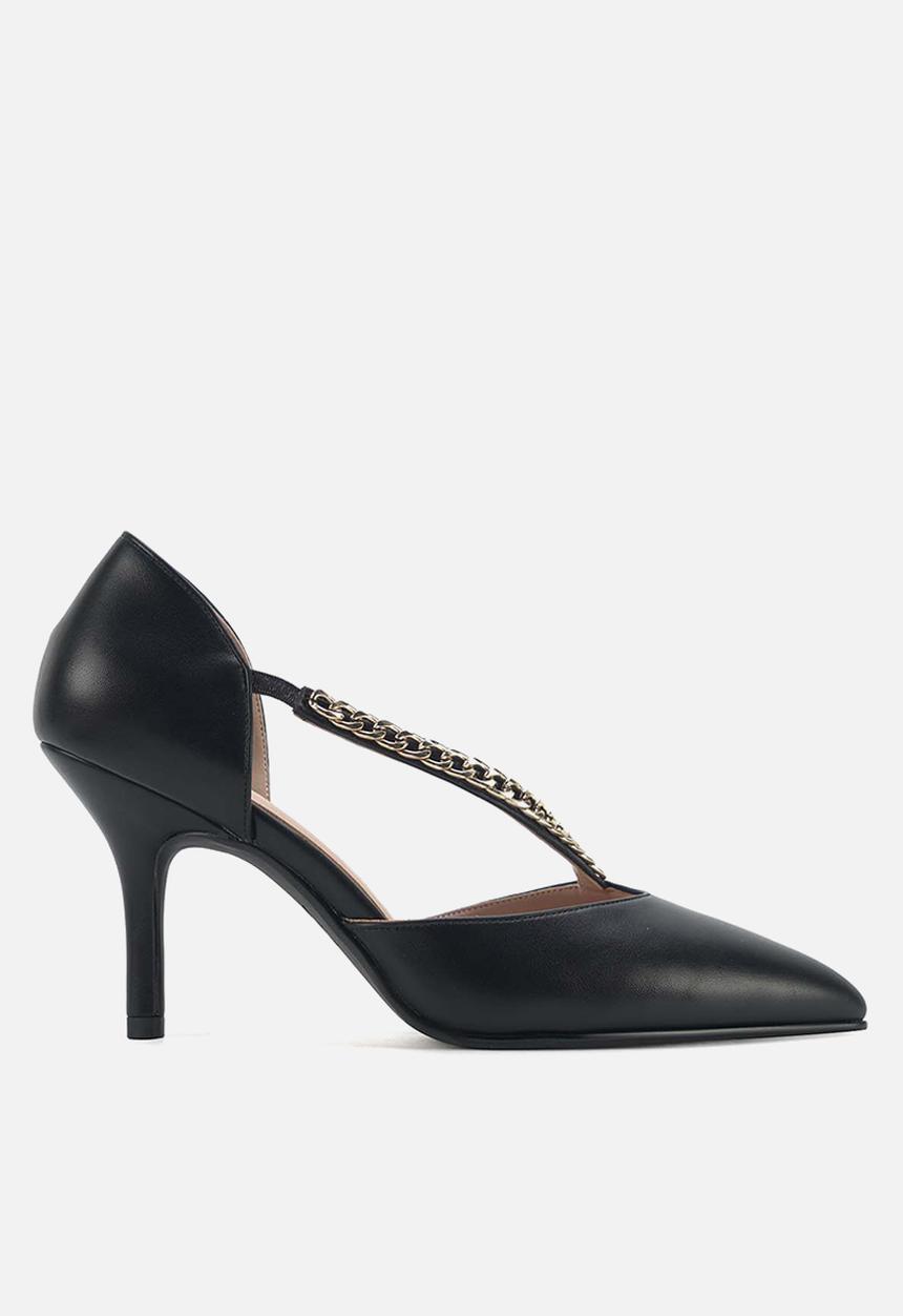 Nine West - Reynan court heel - black