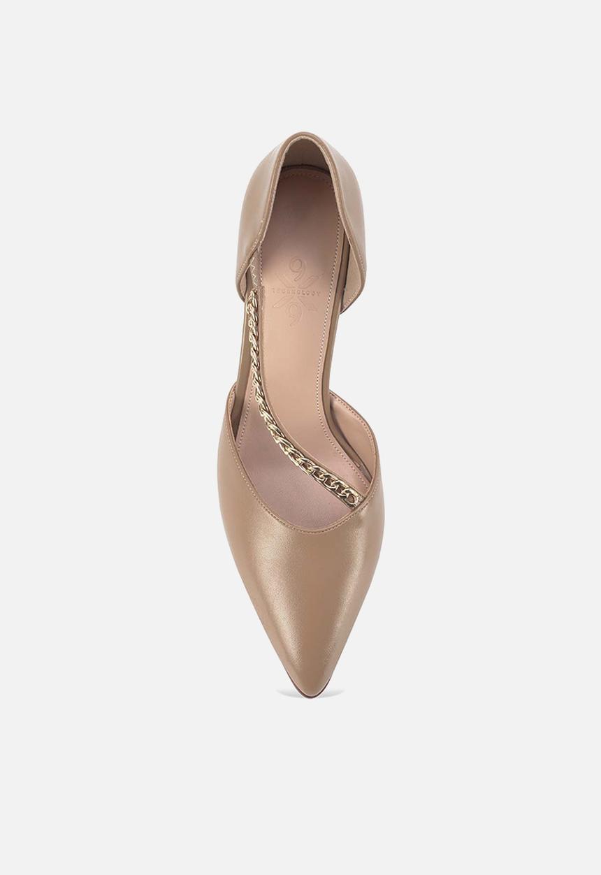 Nine West - Reynan court heel - camel