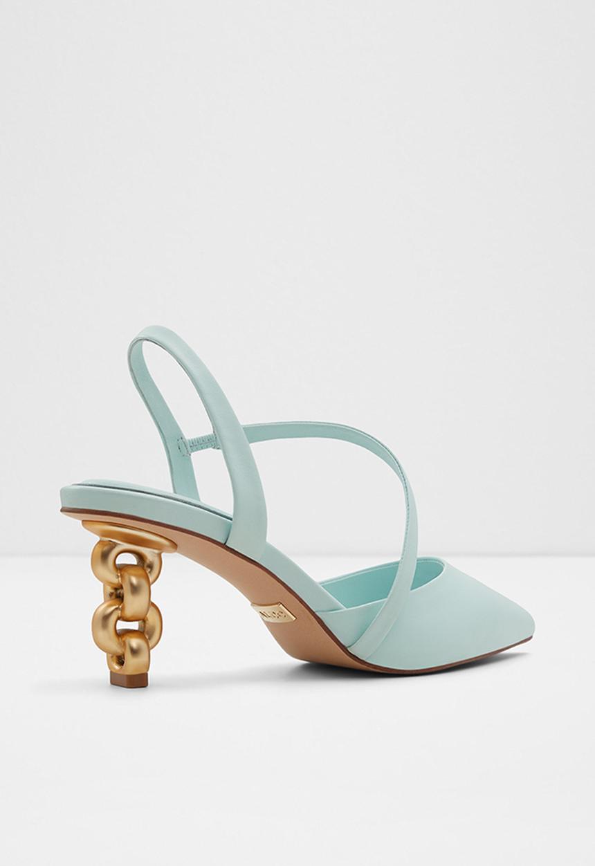 ALDO - Selda leather court heel - other green
