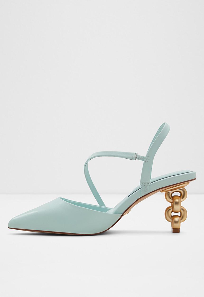 ALDO - Selda leather court heel - other green