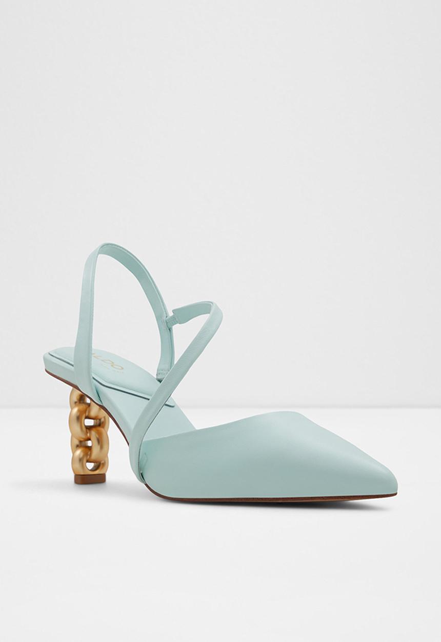 ALDO - Selda leather court heel - other green