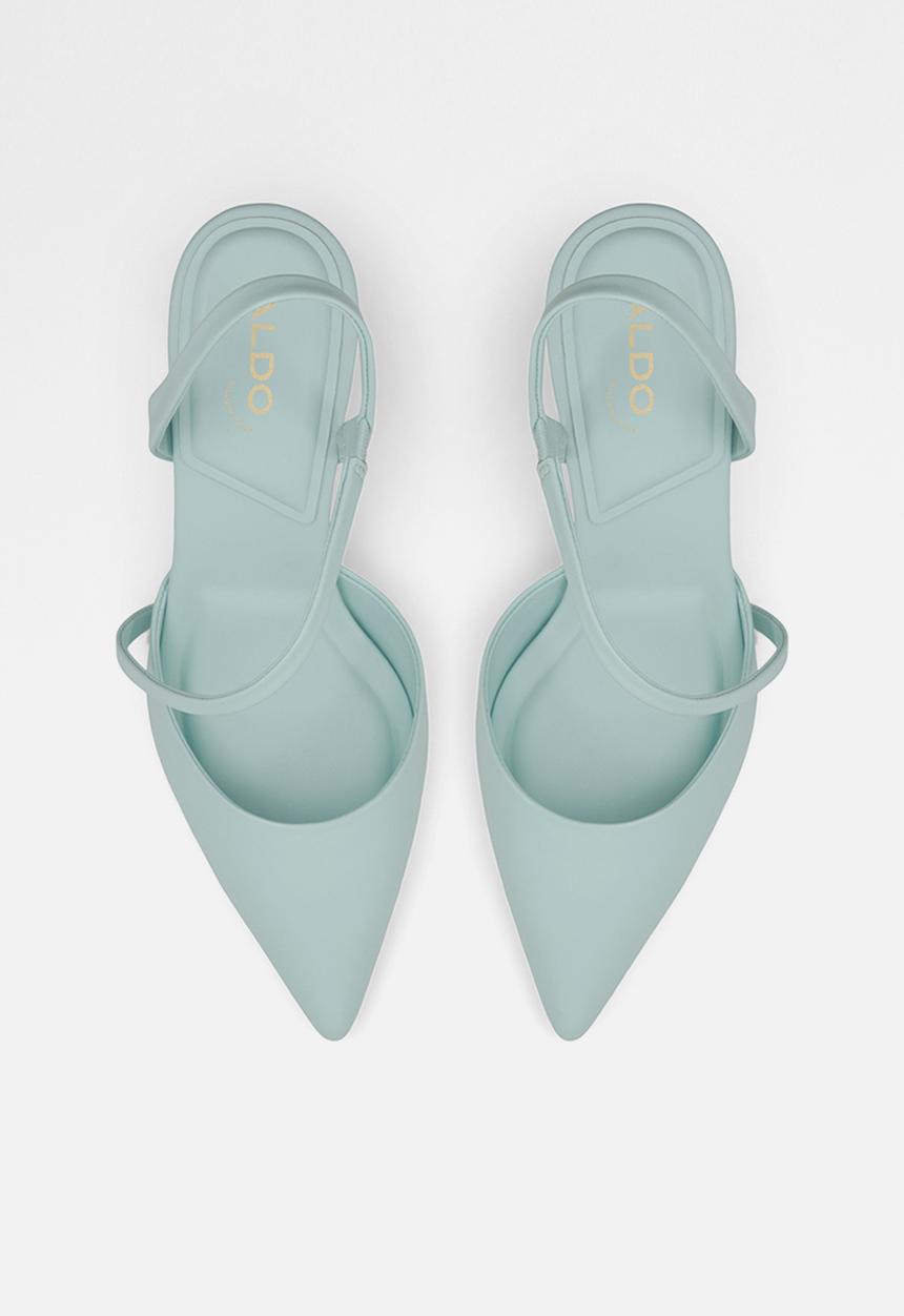 ALDO - Selda leather court heel - other green