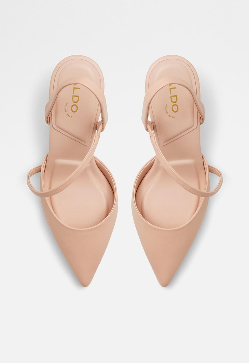 ALDO - Selda leather court heel - light pink