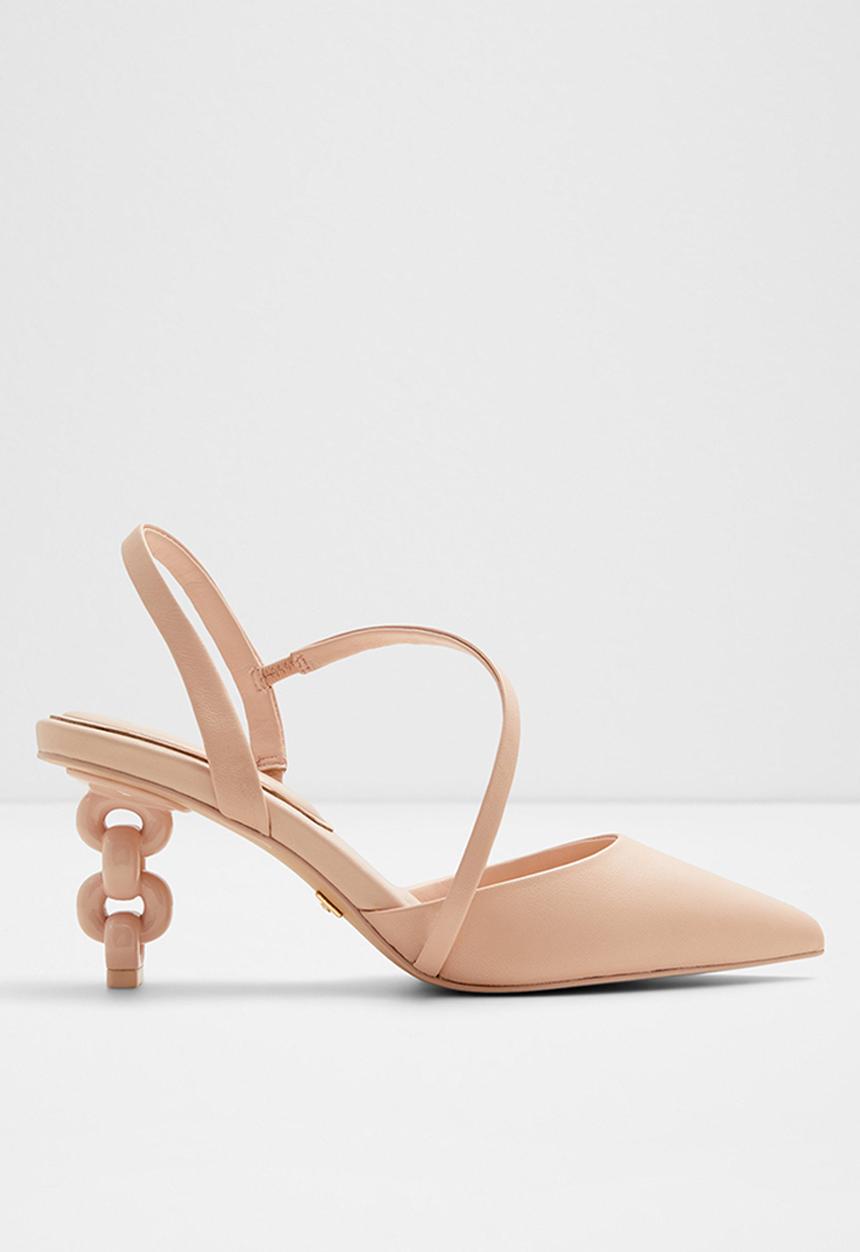 ALDO - Selda leather court heel - light pink