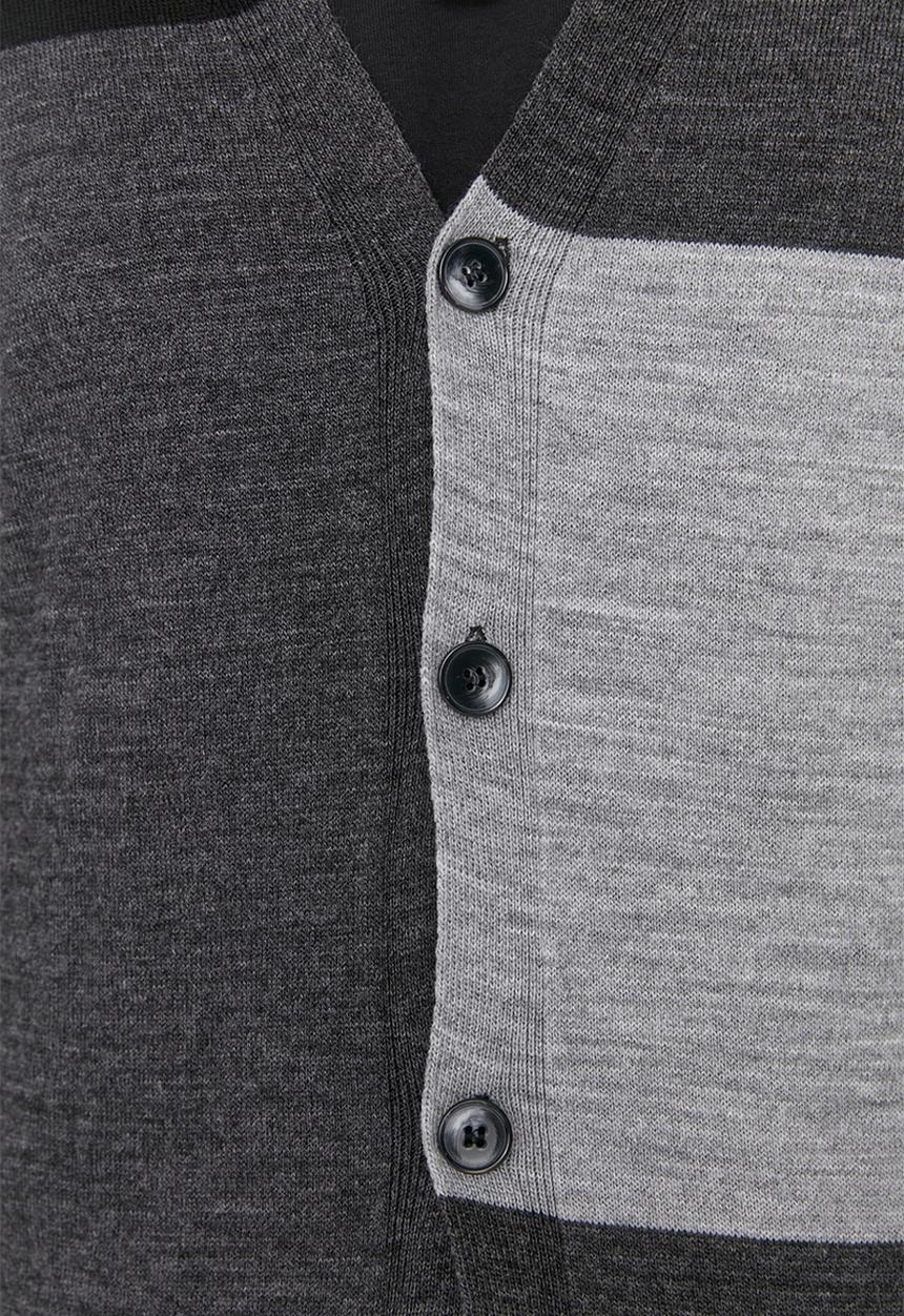 Trendyol - Button up cardigan - anthracite