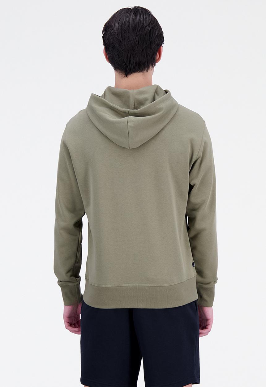 New Balance  - Nb essentials essentials re-imagined hoodie - covert green