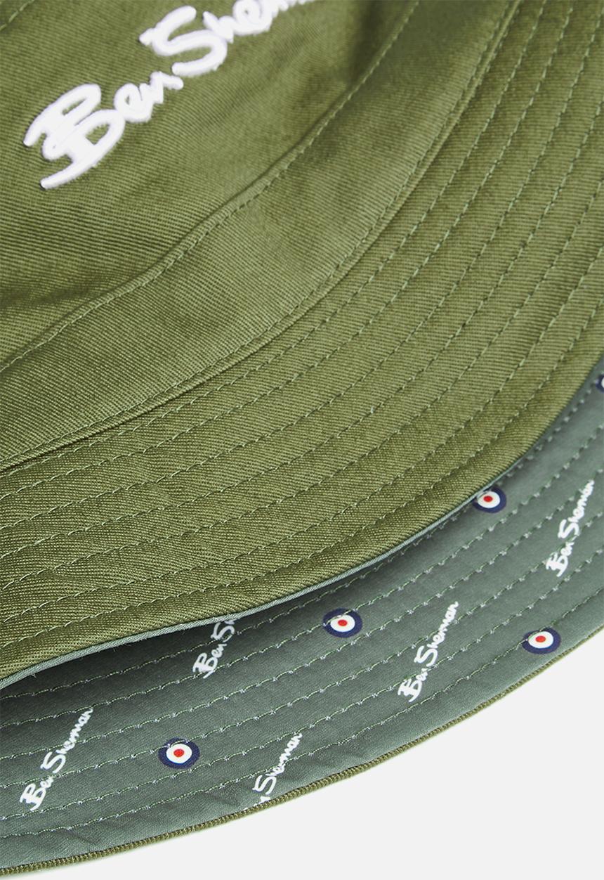 Ben Sherman - Deepy bucket hat - olive