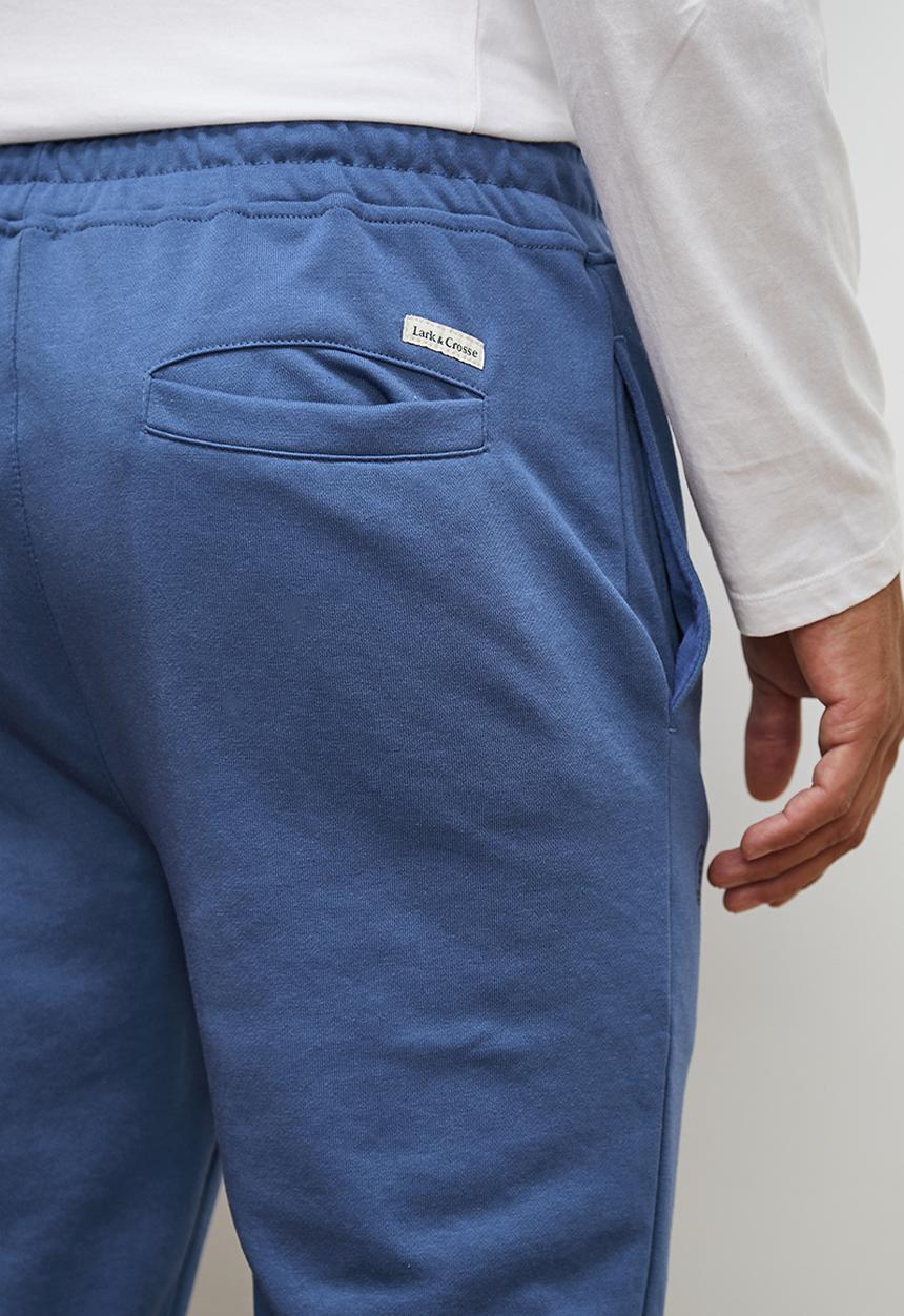 Lark & Crosse - Eldy slimfit sweat pants - Dark blue
