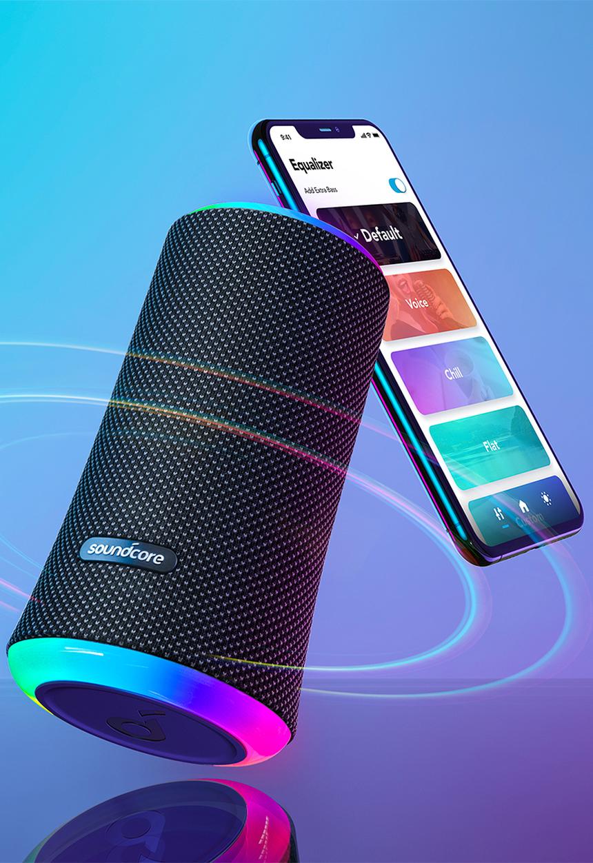 soundcore - Flare 2 Speaker- Black