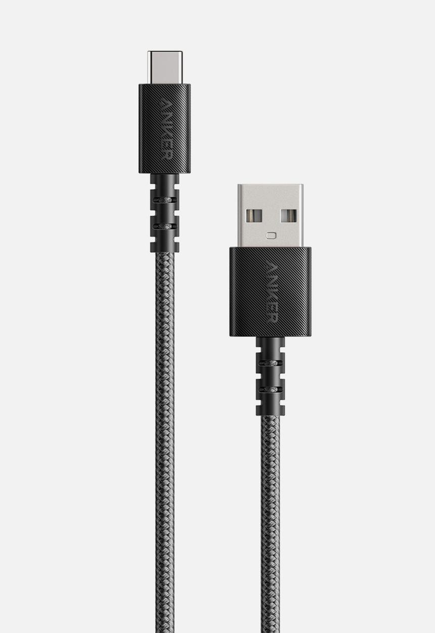 Anker - PowerLine Select+ USB-C to USB-A Cable-Black