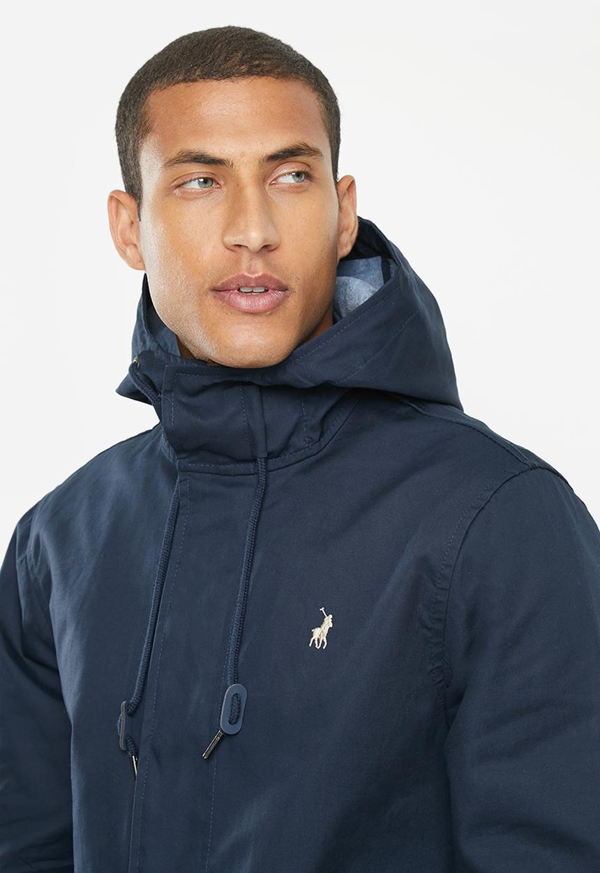 POLO - Men pjc long sleeve parka - navy