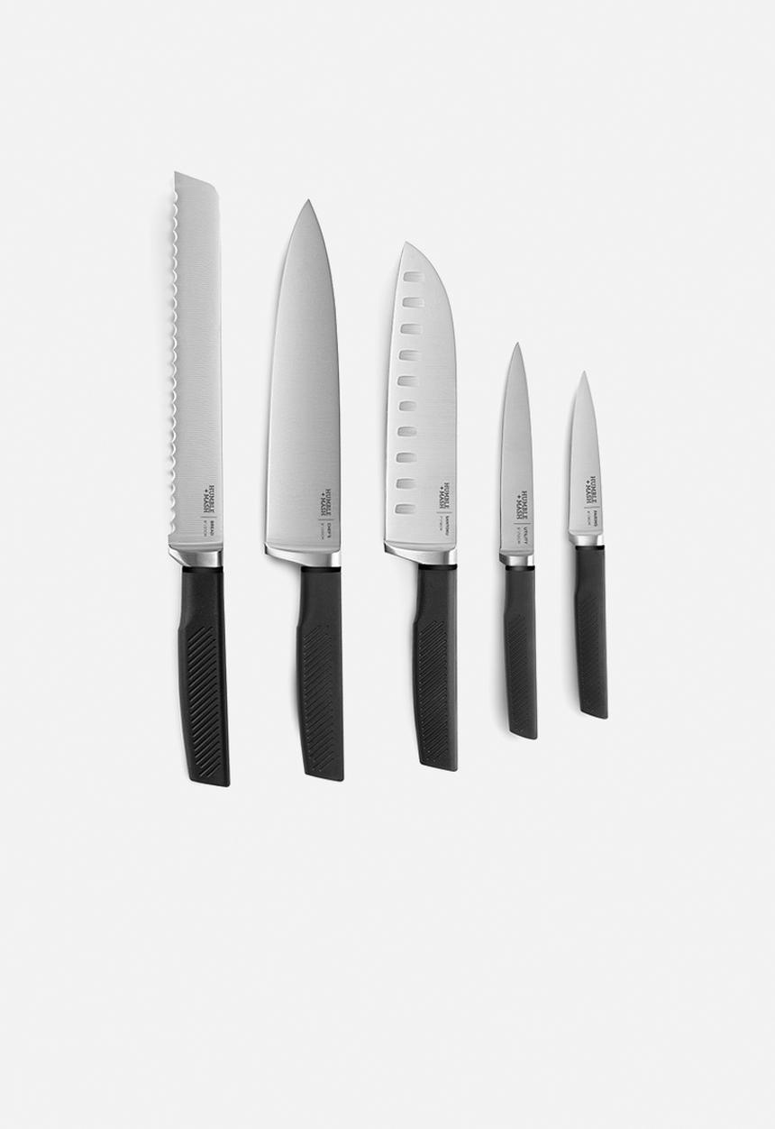 Humble & Mash - Gripline series bread knife 21cm - black