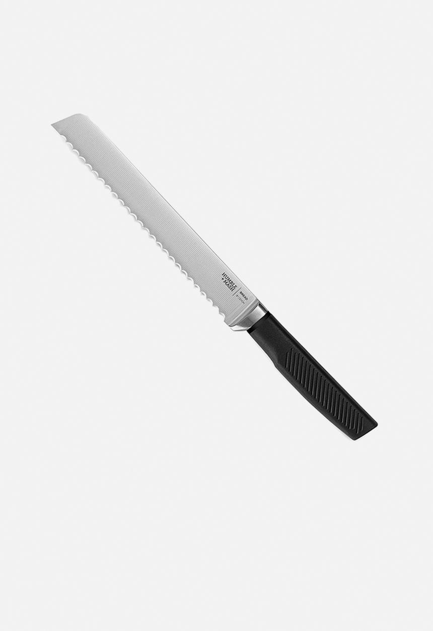 Humble & Mash - Gripline series bread knife 21cm - black