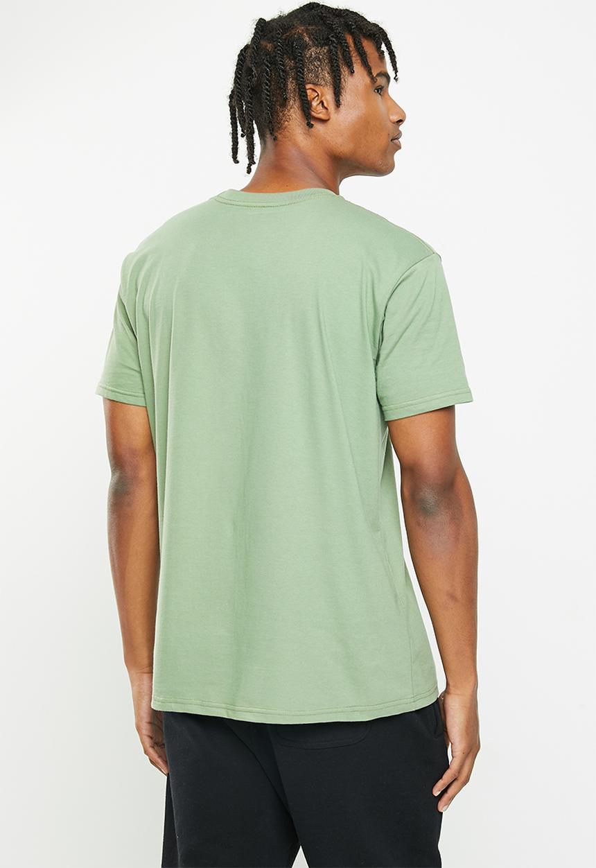 Billabong  - Stacked arch short sleeve - sage