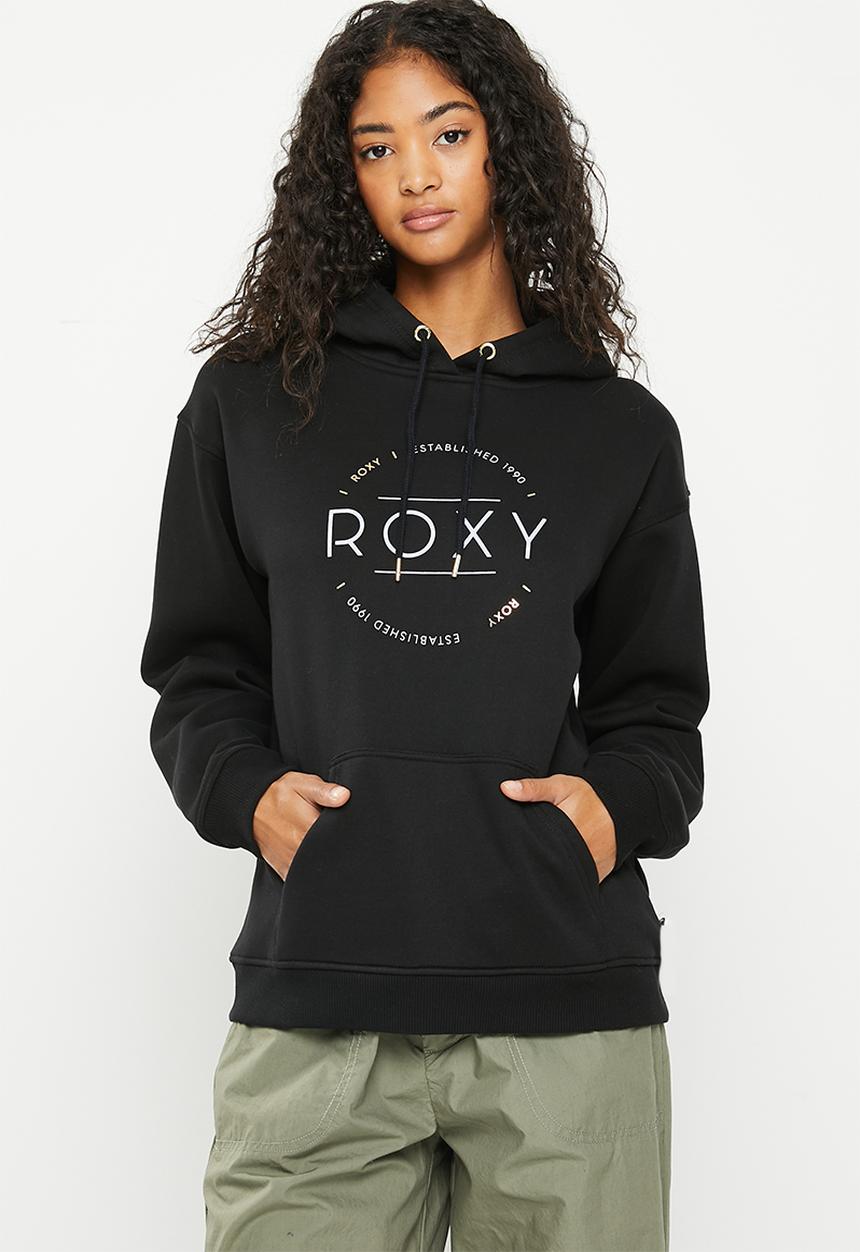 Roxy - Surf stoked hoodie brushed - anthracite