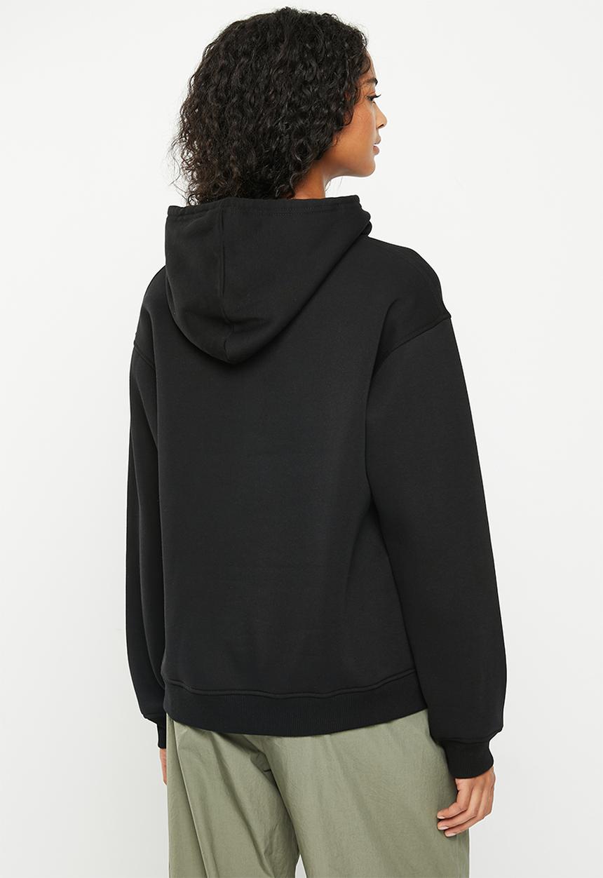 Roxy - Surf stoked hoodie brushed - anthracite