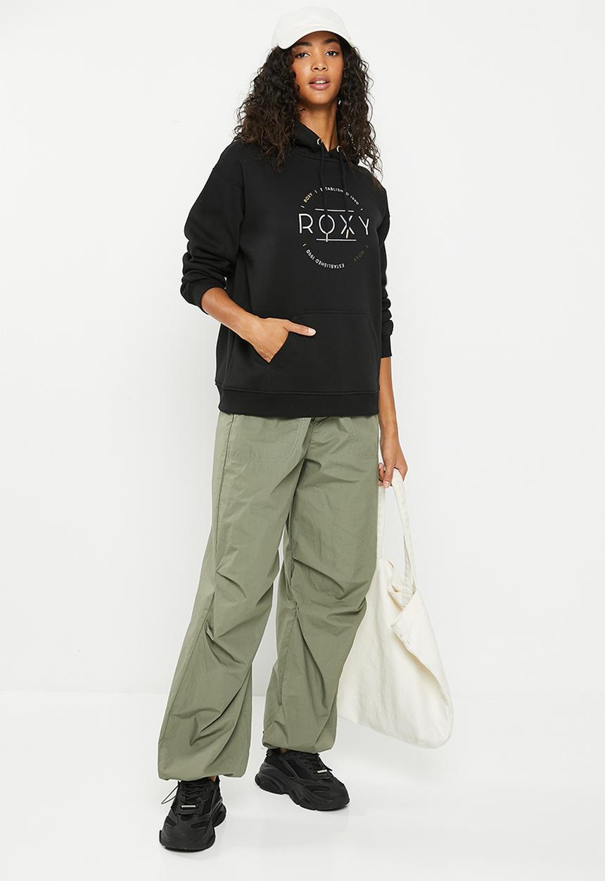 Roxy - Surf stoked hoodie brushed - anthracite
