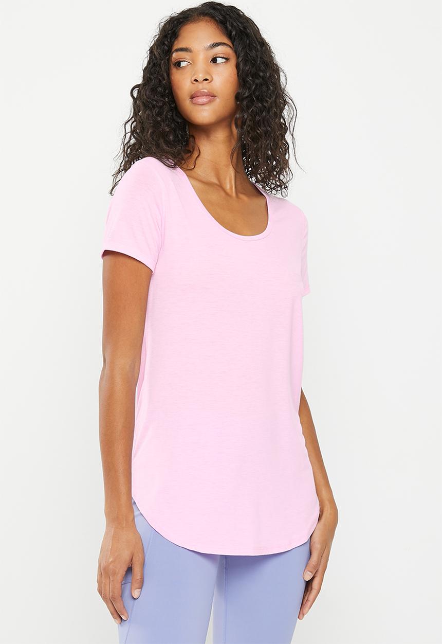 Cotton On - Gym T-shirt - pink lavender