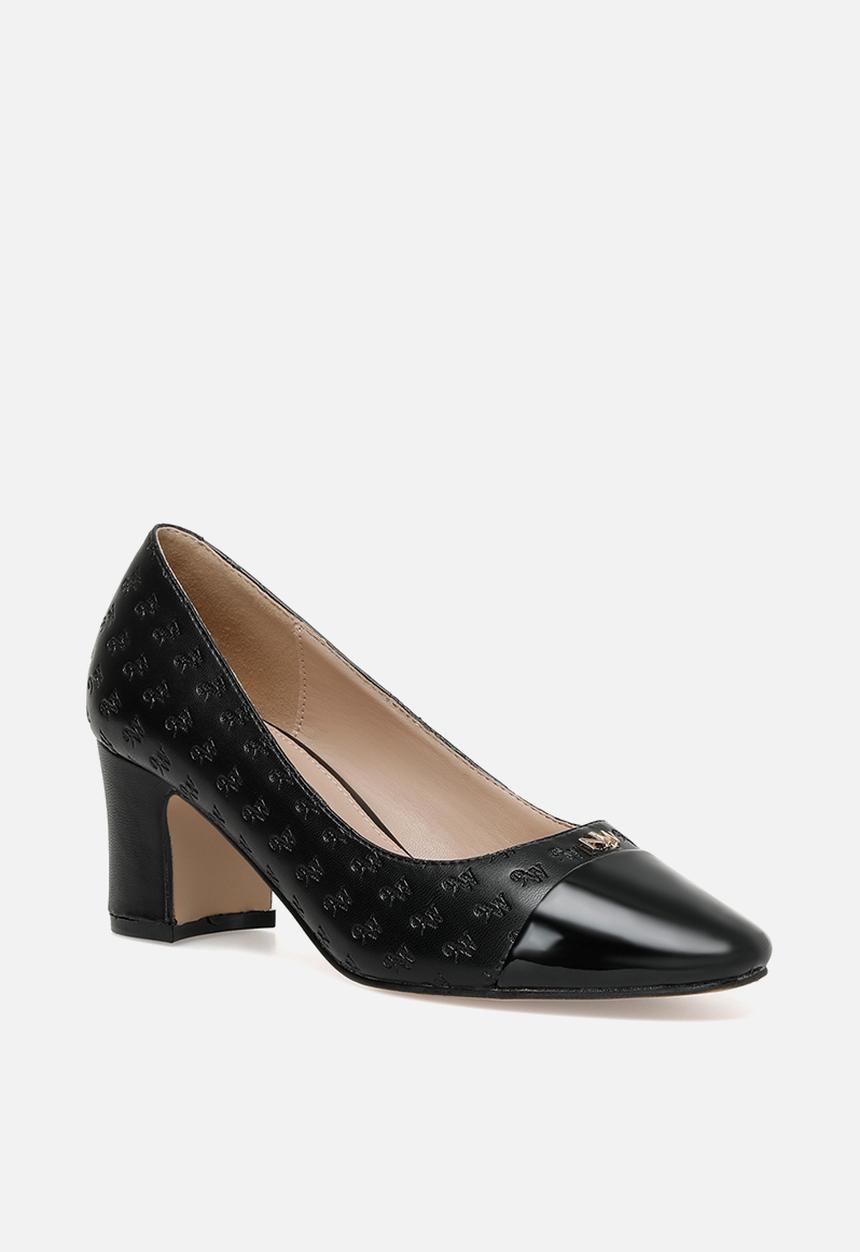 Nine West - Ayne  court heel - black