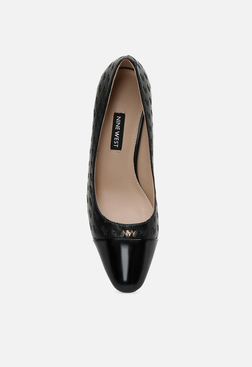 Nine West - Ayne  court heel - black