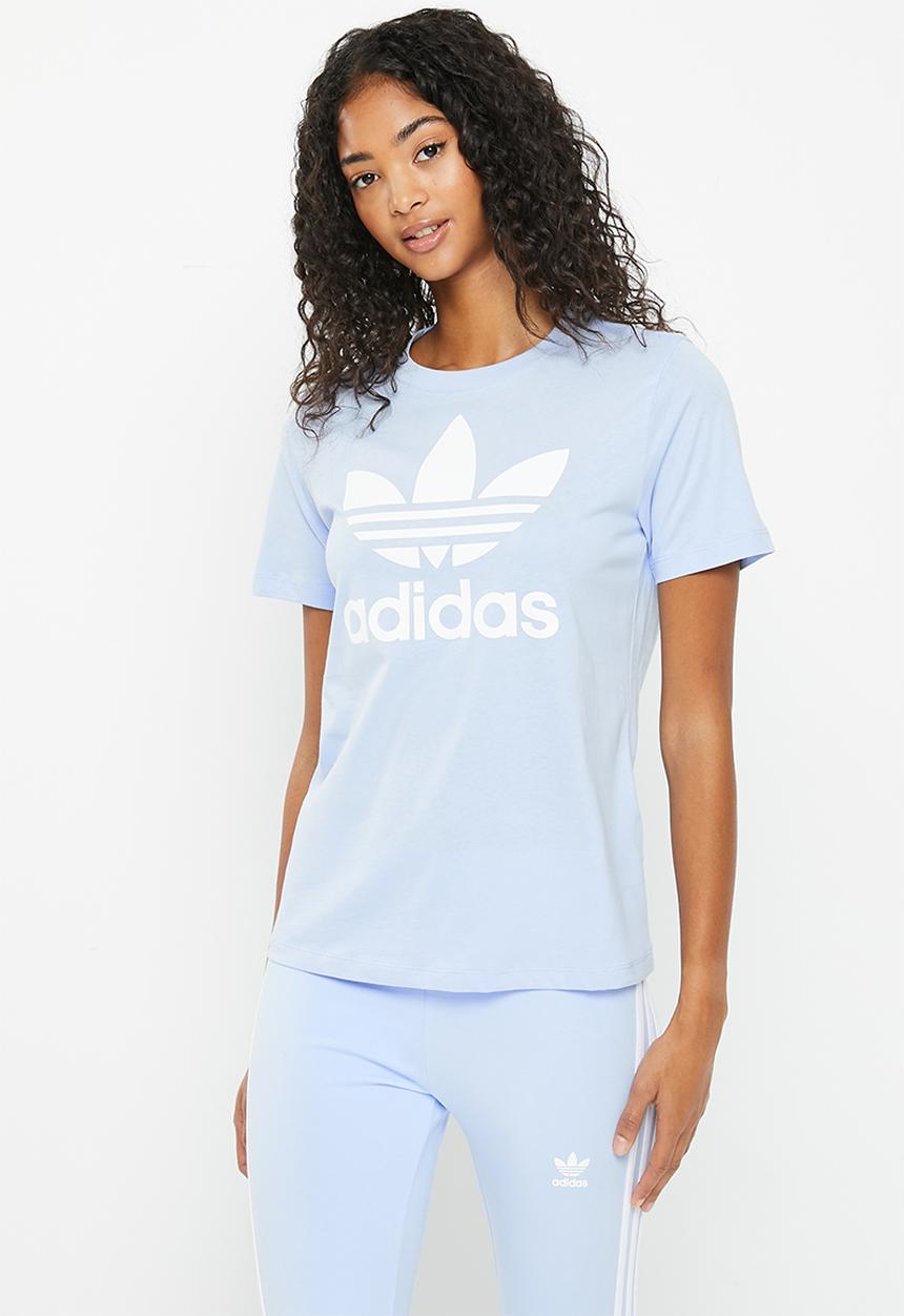 adidas Originals - Trefoil tee - blue dawn