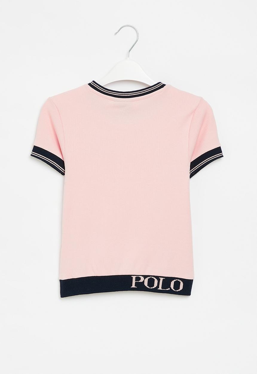 POLO - Girls maya short sleeve tee - pink