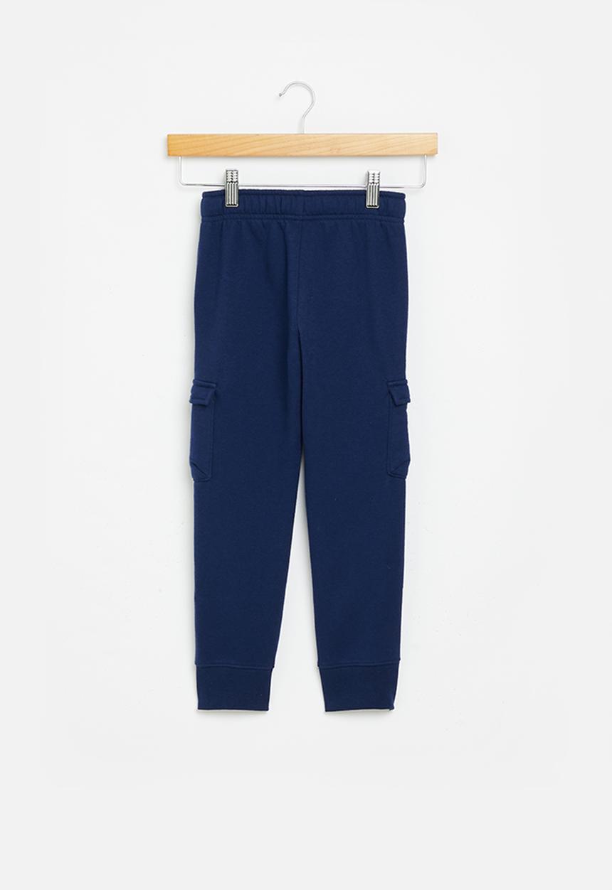 Nike - Nkn club flc cargo pant - blue void