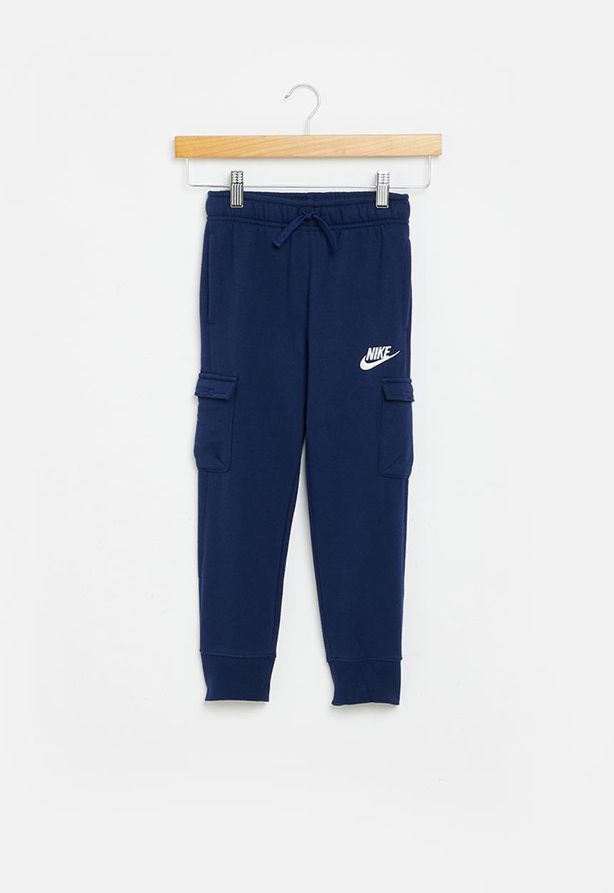 Nike - Nkn club flc cargo pant - blue void