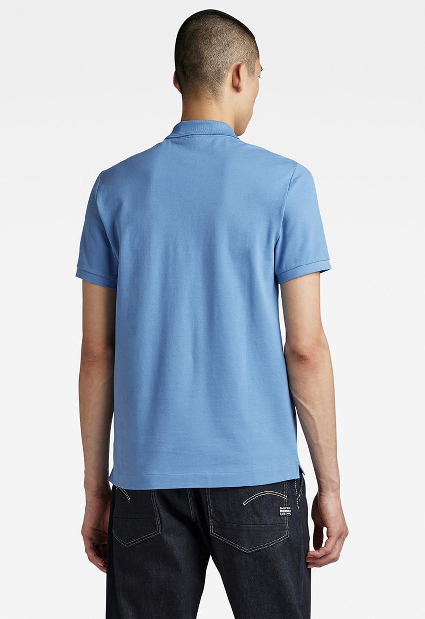 G-STAR - Dunda slim polo s\s - deep wave