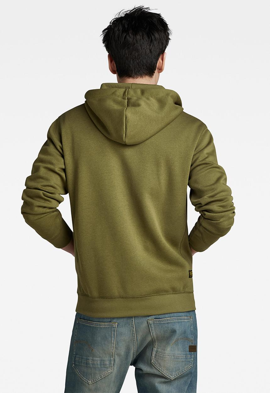 G-STAR - Premium core hdd zip sw l\s - smoke olive
