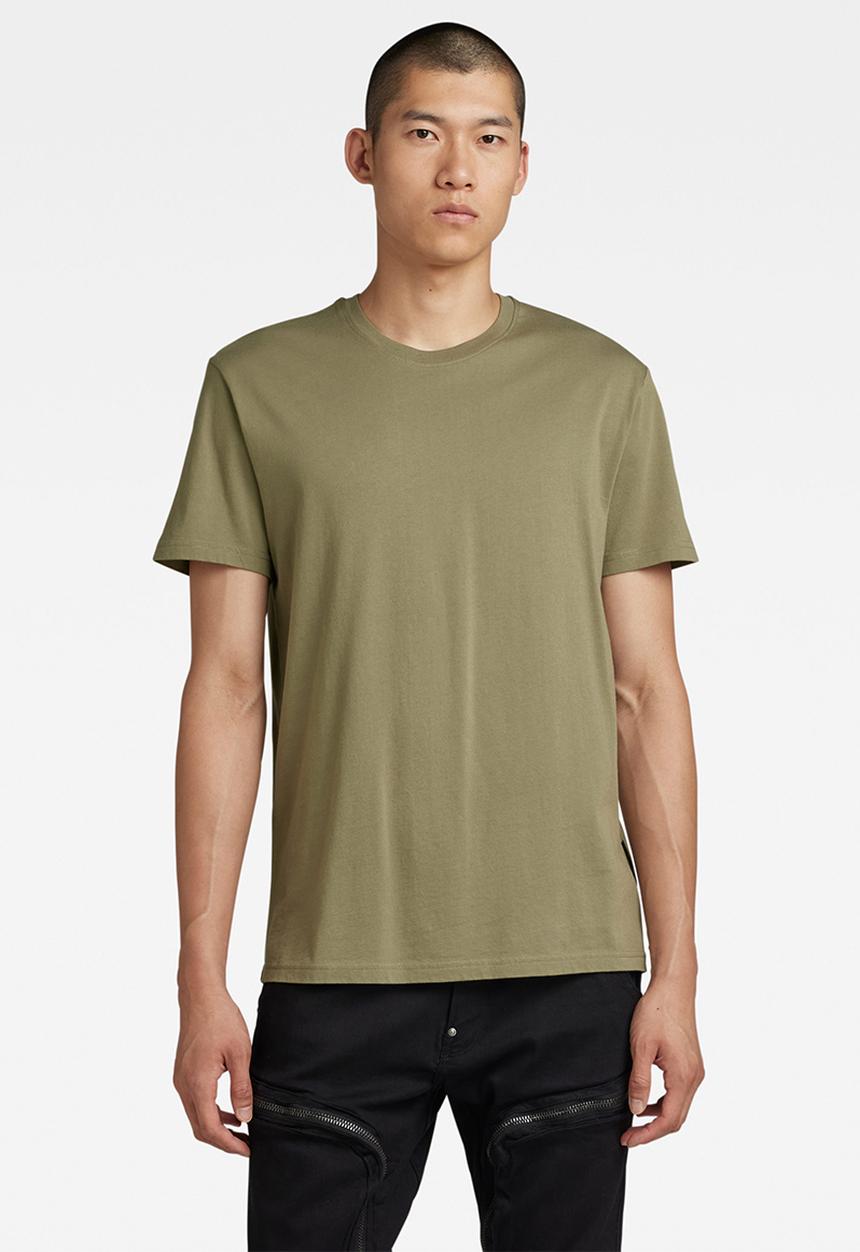 G-STAR - Back gr raw r t compact jersey o - shamrock