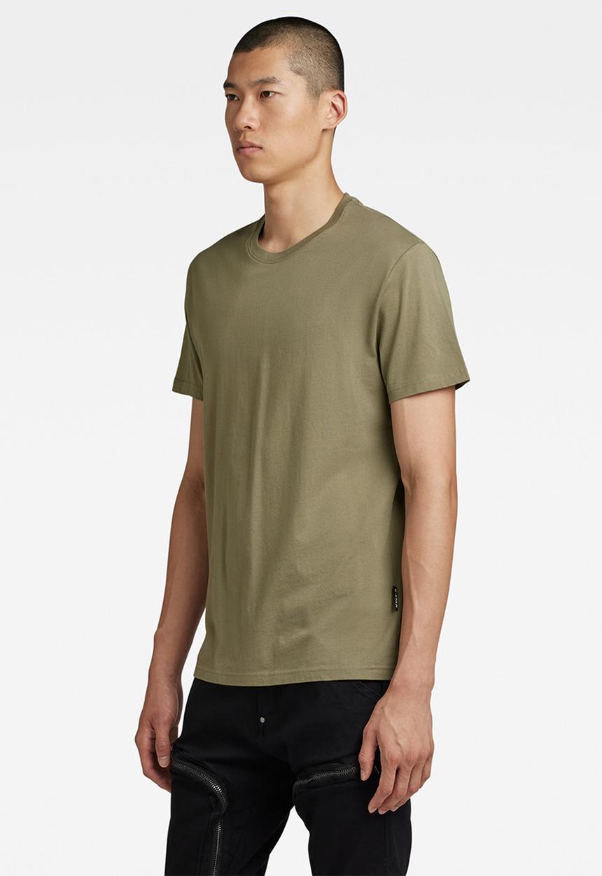G-STAR - Back gr raw r t compact jersey o - shamrock