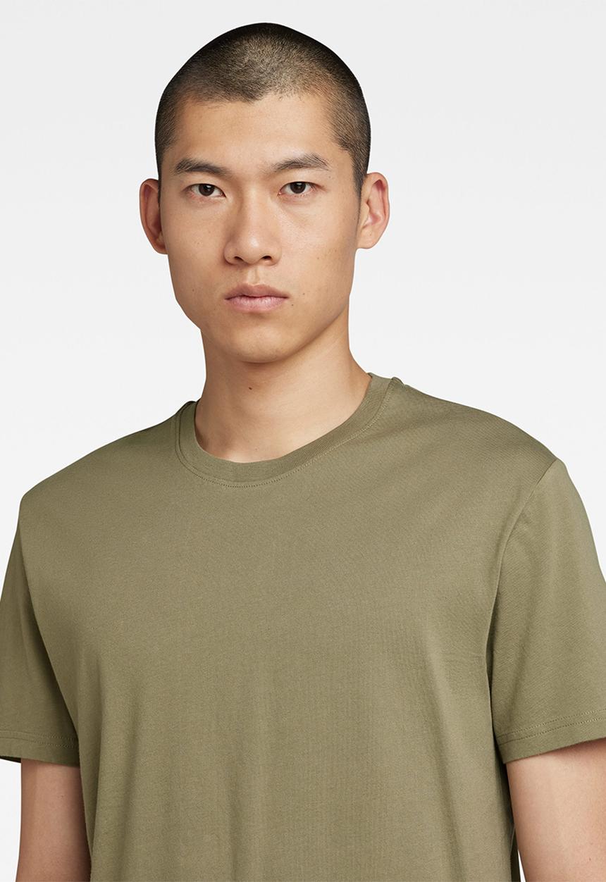 G-STAR - Back gr raw r t compact jersey o - shamrock