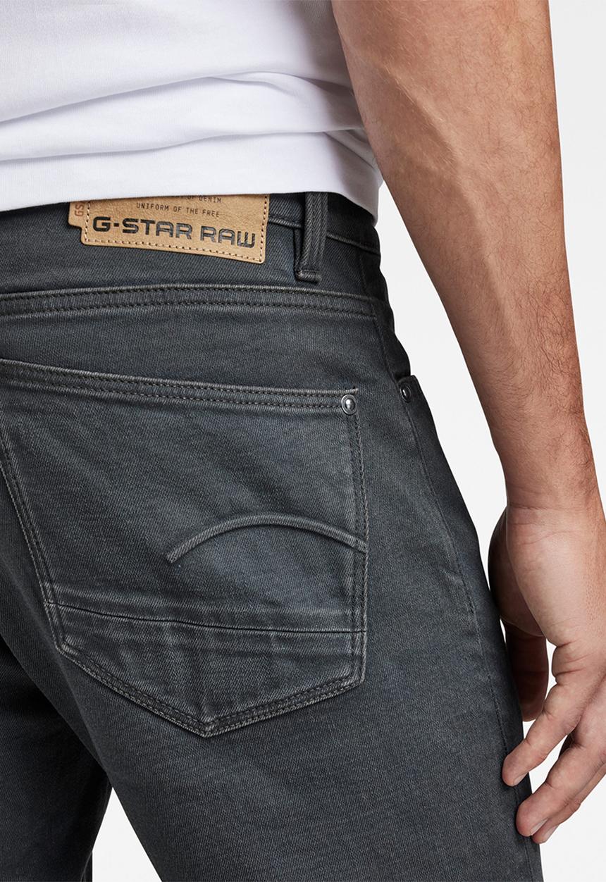 G-STAR - Revend fwd skinny - dark grey 