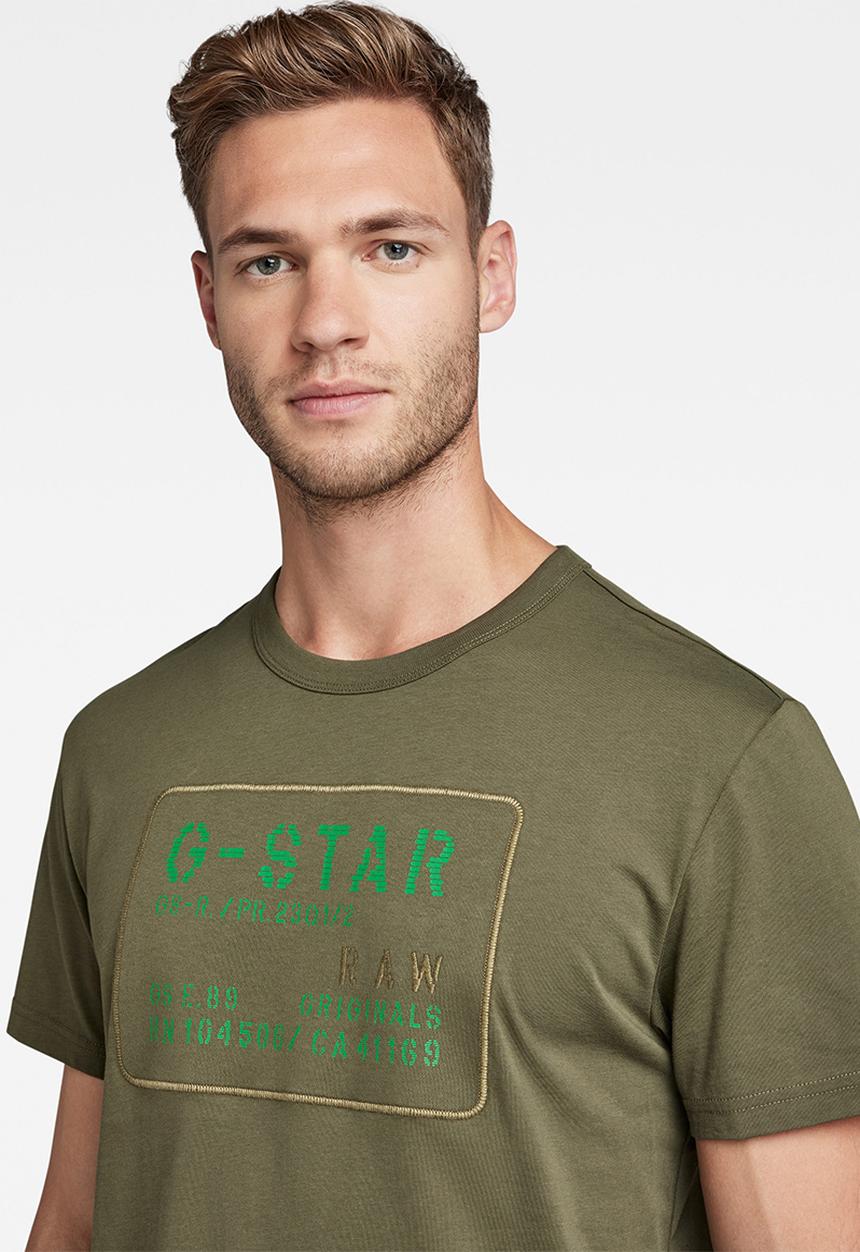 G-STAR - Applique multi technique r t - shadow olive