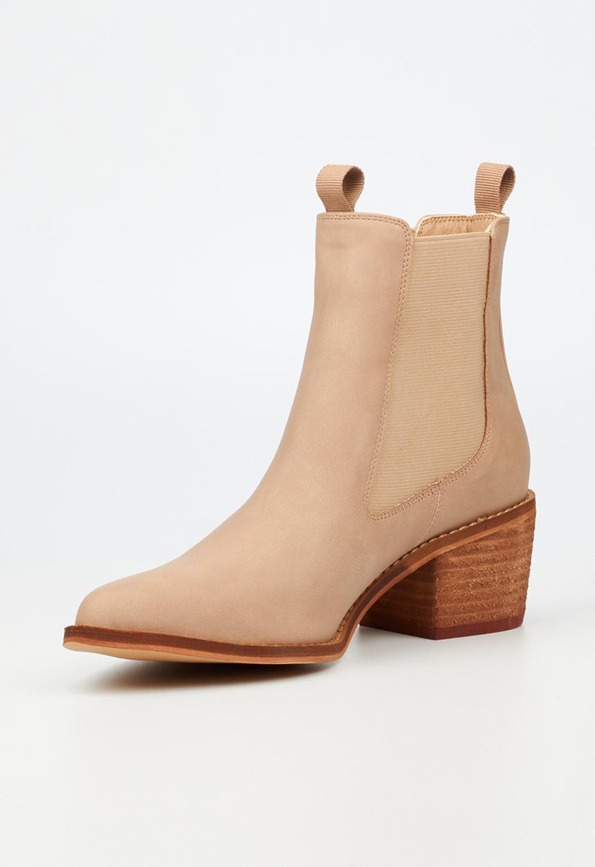 Miss Black - Cooper 4 ankle boot - nude