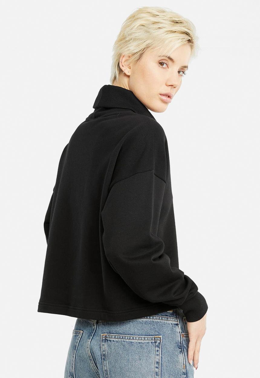PUMA - Classics turtleneck crew tr - puma black