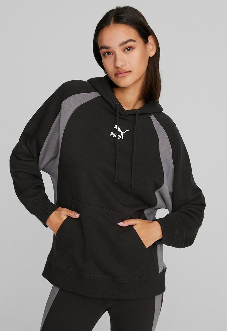 PUMA - Classics block hoodie tr - puma black