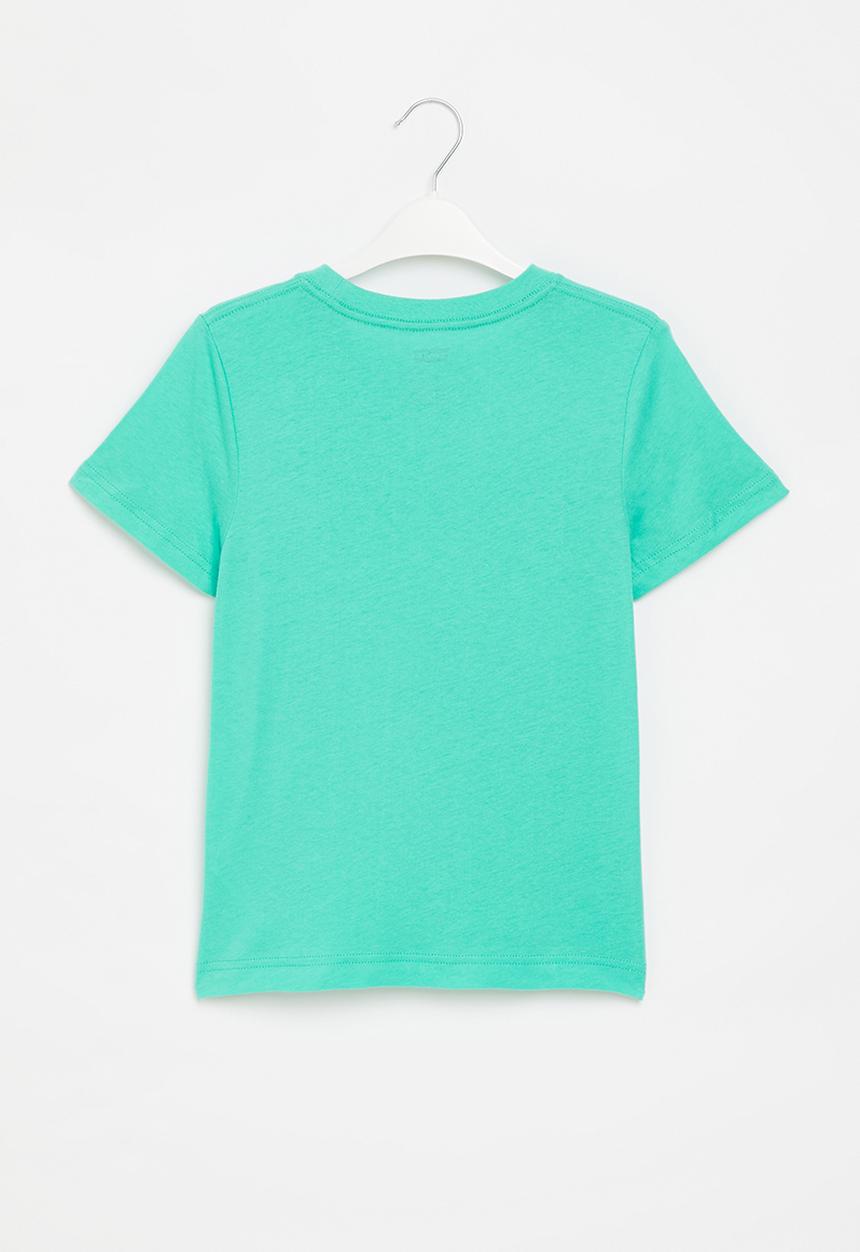 Levi’s® - Lvb glitched logo tee shirt - aqua green