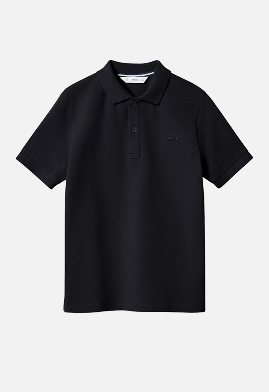 MANGO - Polo shirt javier4 - black