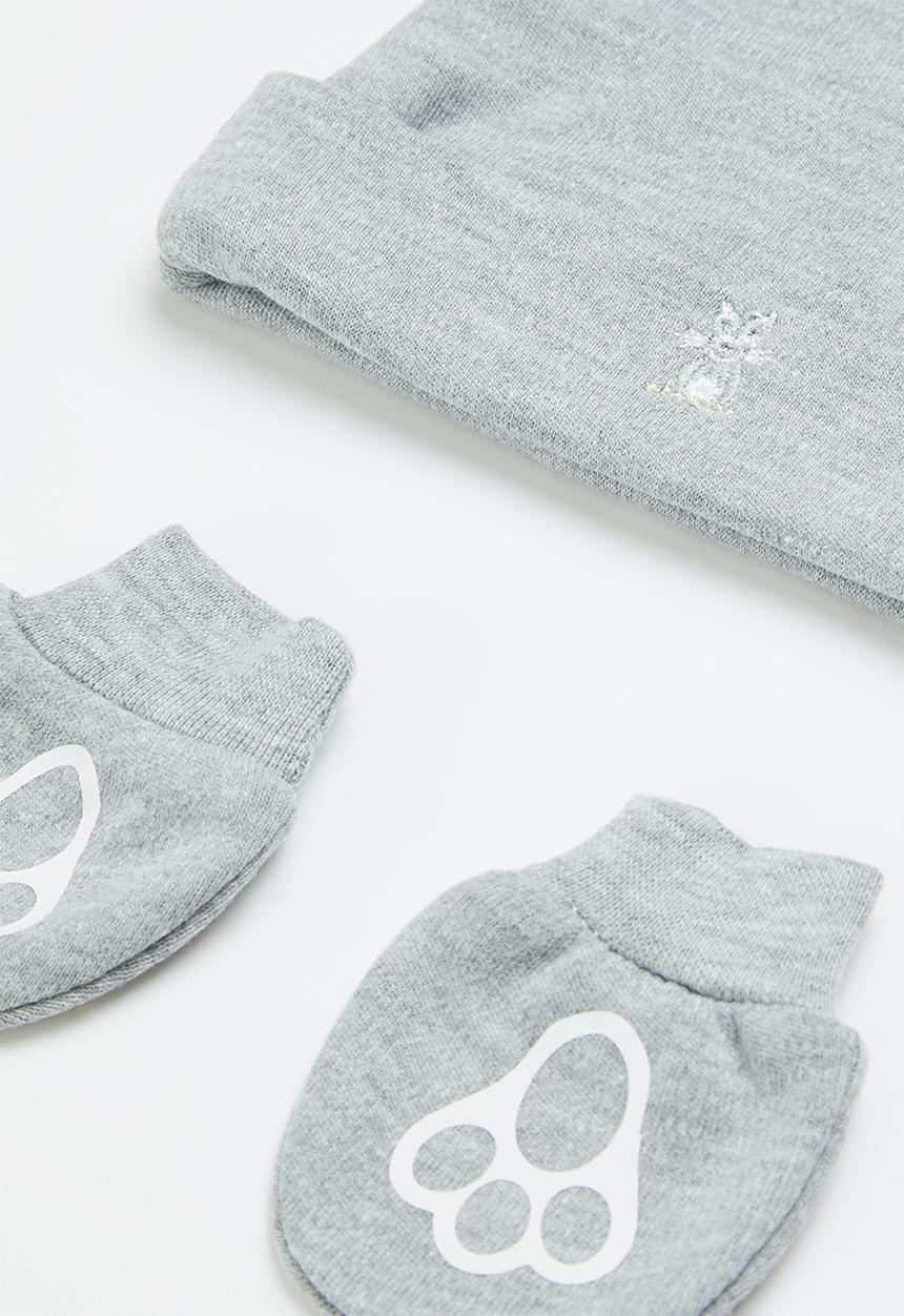 Little Lumps - Bunny layette set - grey