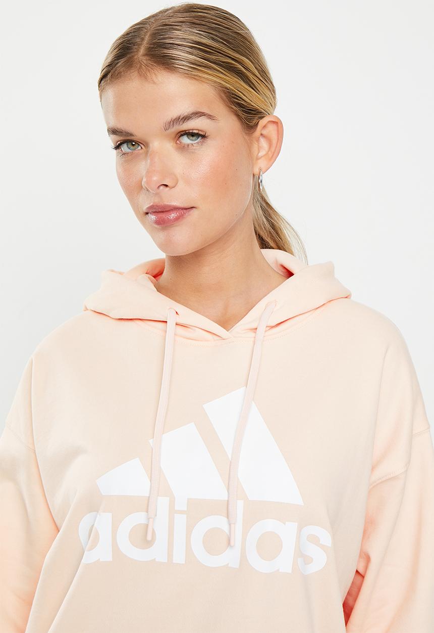 adidas Performance - W bl ov hoodie- wonder quartz/white