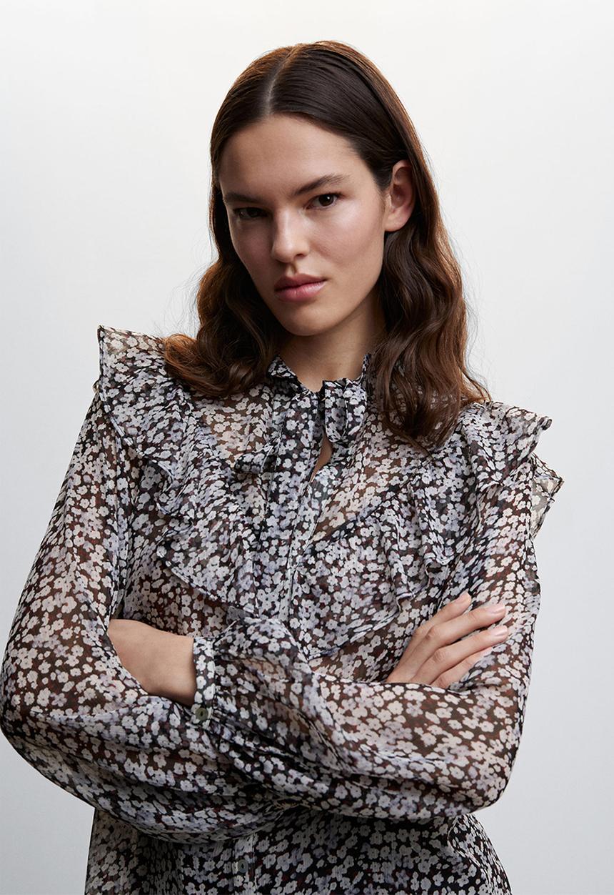 MANGO - Blouse sweety - natural