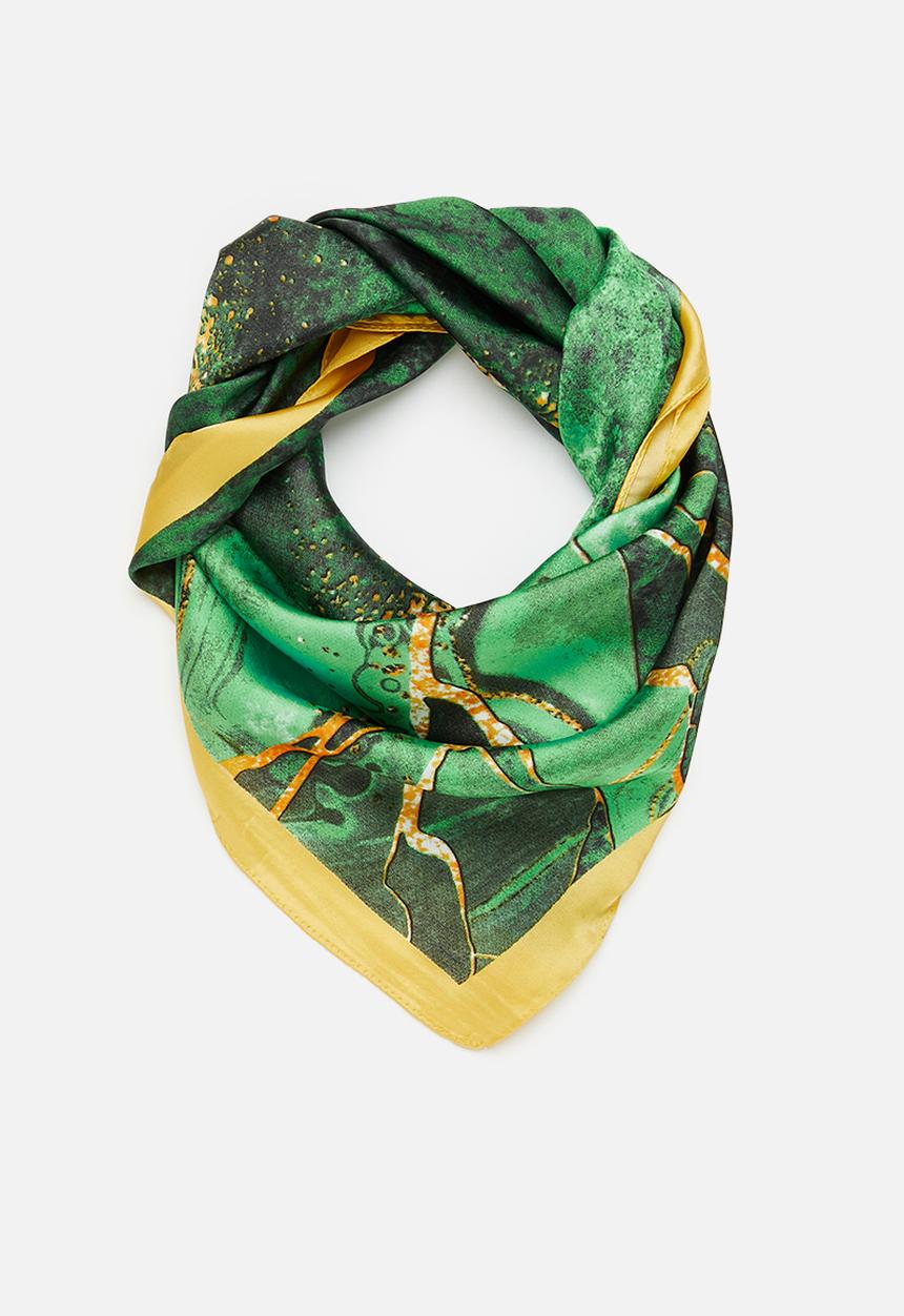 Superbalist - Jayda neckerchief - green & yellow