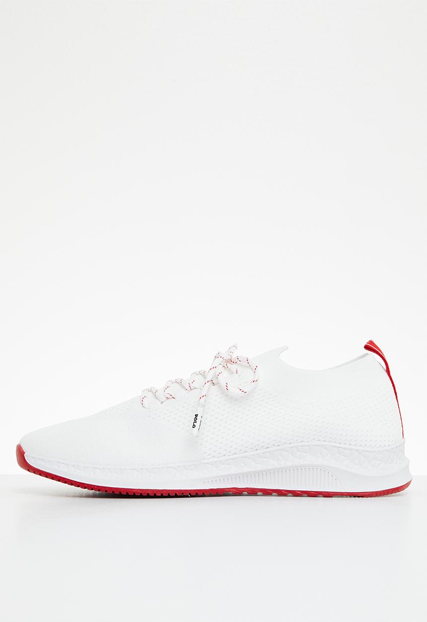 POLO - Classic knit sneaker - white