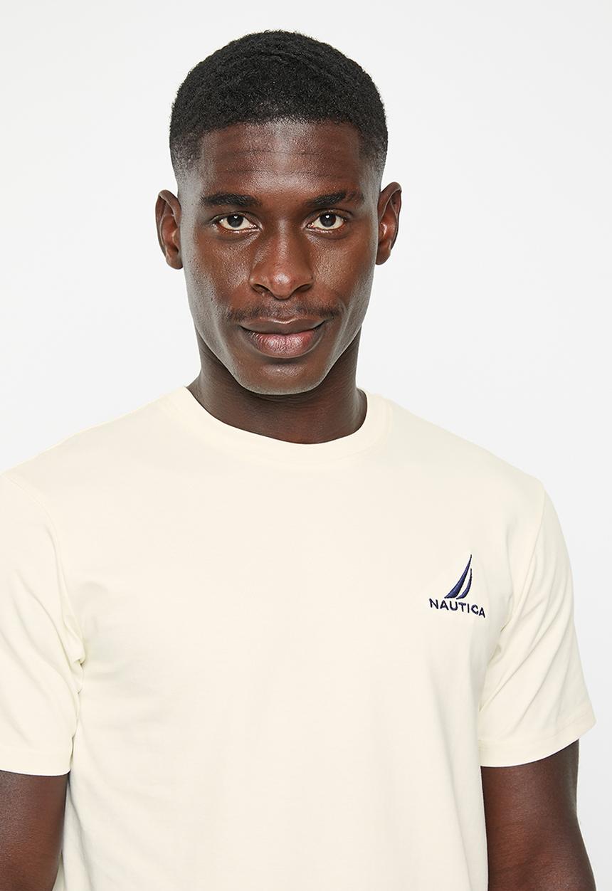 Nautica - Beck short sleeve t-shirt - ecru
