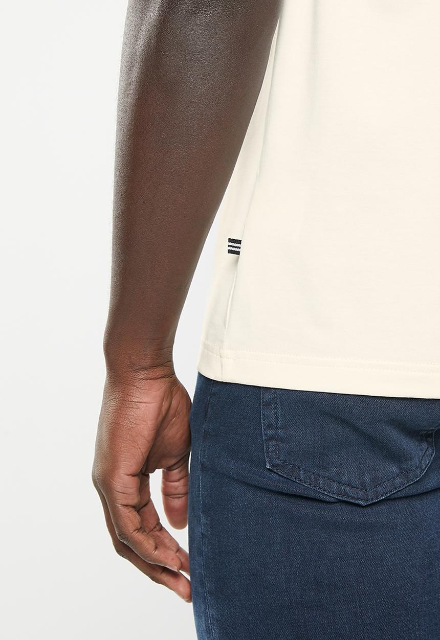 Nautica - Beck short sleeve t-shirt - ecru